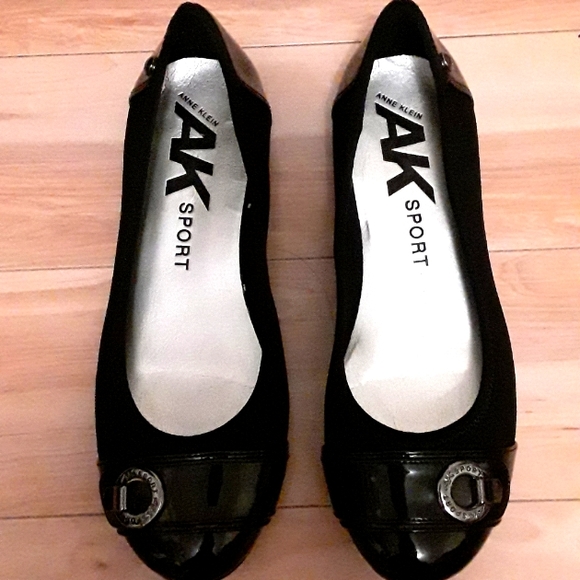 ANNE KKEIN AK SPORT BLACK BALLERINA FLAT - Picture 2 of 10